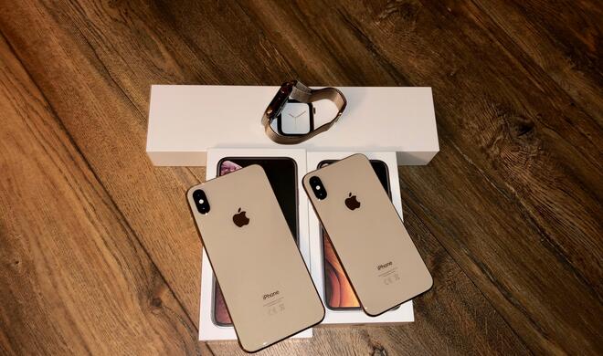 Goldige Zeiten bei Mac Life. Wir haben unsere iPhones und die neue Apple Watch schon im Test.
