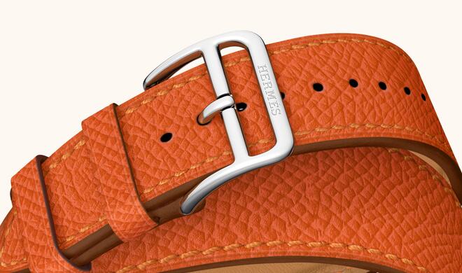 Leder-Armband für die Apple Watch Series 4 von Hermes