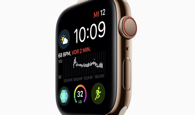 Watchface „Infograph Modular“ im Fokus: Die Zeitumstellung sorgte in Australien für ein Problem bei der Apple Watch Series 4.