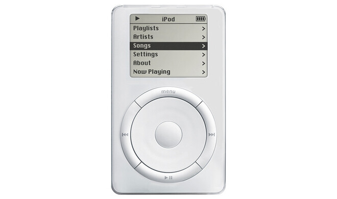 Wann veröffentlichte Apple den ersten iPod?