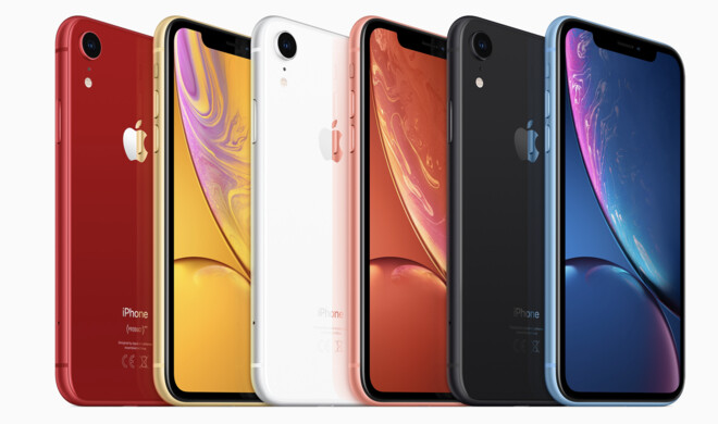 Apple bietet das iPhone XR in sechs Farben an