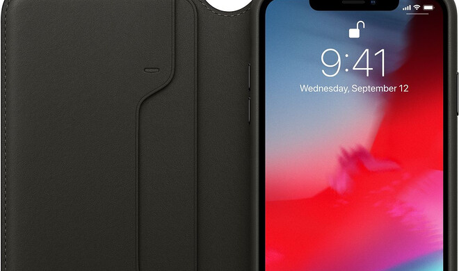iPhone XS (Max) Leder Folio
