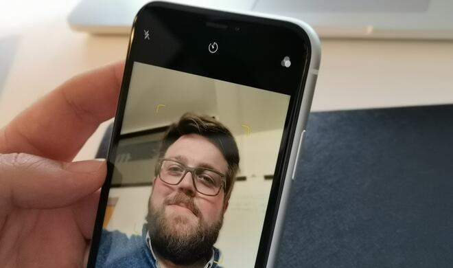 Der Selfie-Porträtmodus ist also auch mit dem iPhone Xs identisch. Hier gibt es keine Unterschiede.