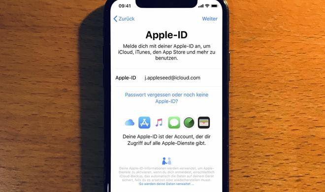 iPhone einrichten