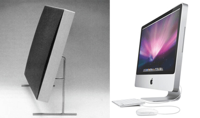 Braun LE1 (1959) und Apple iMac (2009)