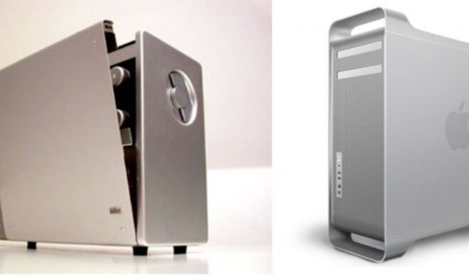 Braun T1000 (1962) und Apple Power Mac G5 (2003)