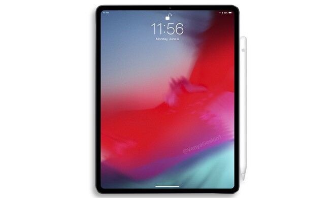 So soll der Apple Pencil 2 am iPad Pro haften.