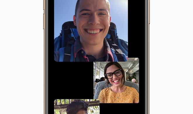 FaceTime-Gruppengespräche mit iOS 12.1