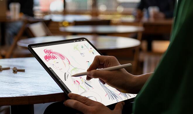 iPad Pro im Einsatz unterwegs
