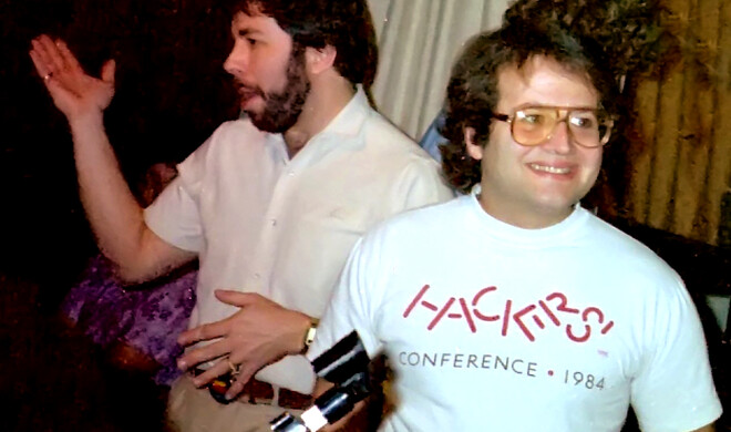 Andy Hertzfeld (rechts) neben Steve Wozniak