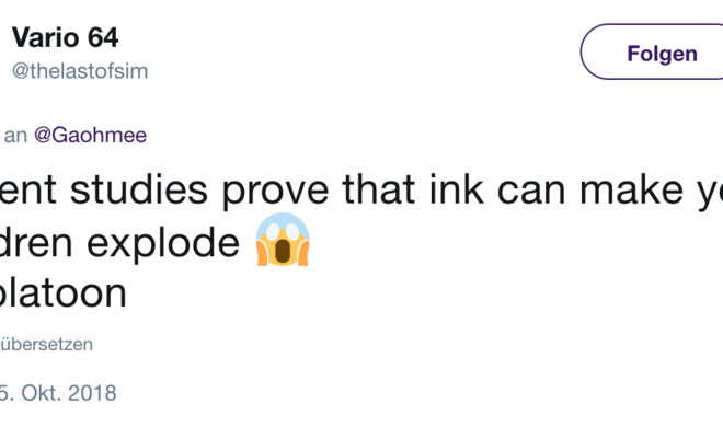 Clickbait-Überschrift auf Twitter