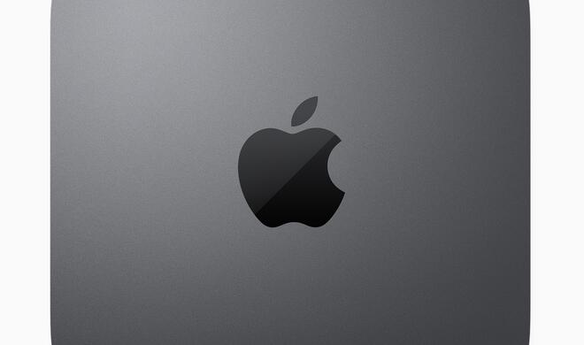 Mac mini 2018 in Space Grau