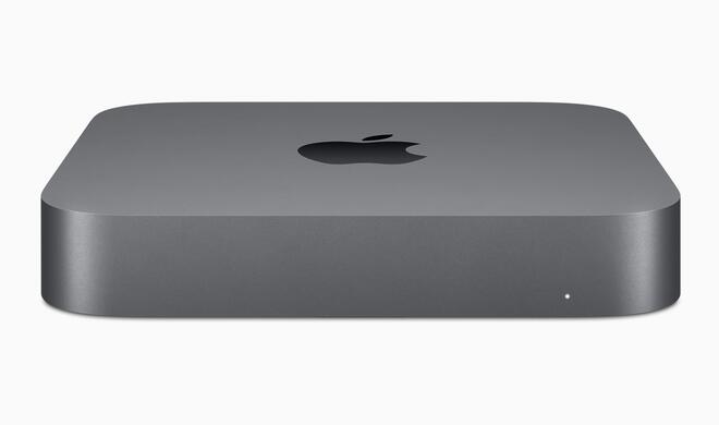 Mac mini 2018 in Space Grau