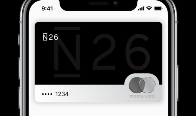 N26 Girokonto mit Apple Pay