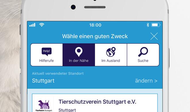 „feed a cat: Tierschutz“