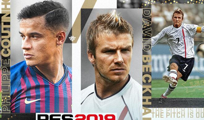 In PES 2019 sind Legenden wie David Beckham mit von der Partie