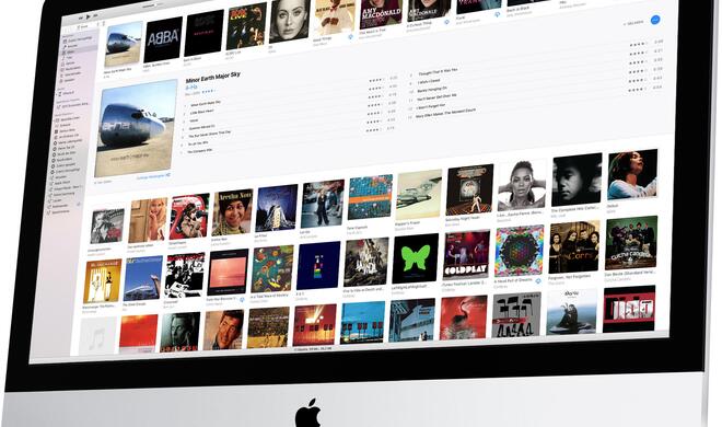 iTunes auf dem iMac