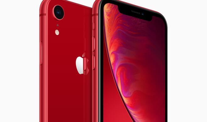 iPhone XR in Product RED