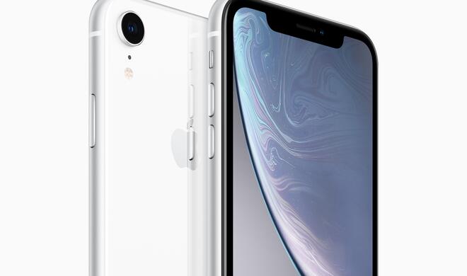 iPhone XR in Weiß