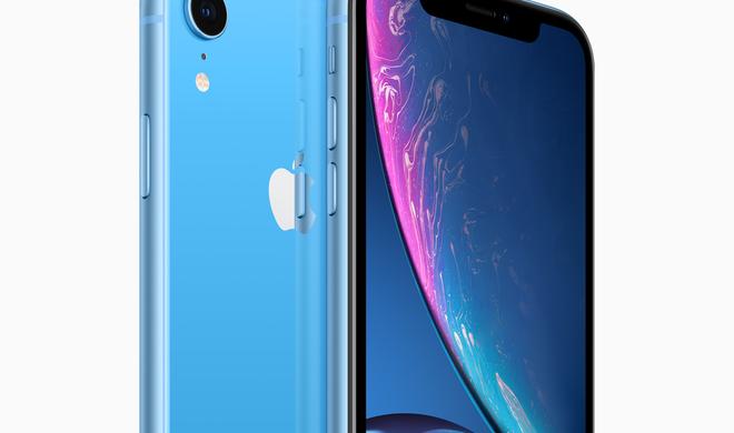 iPhone XR in Blau