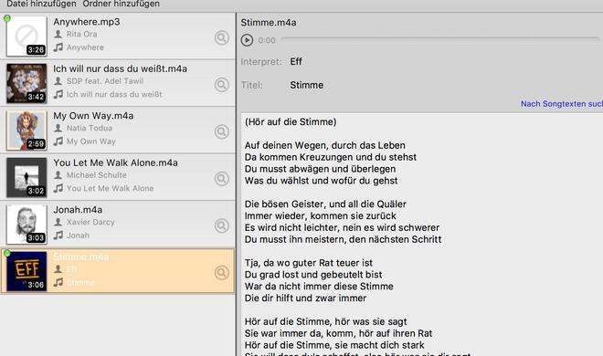 Lyrics Finder