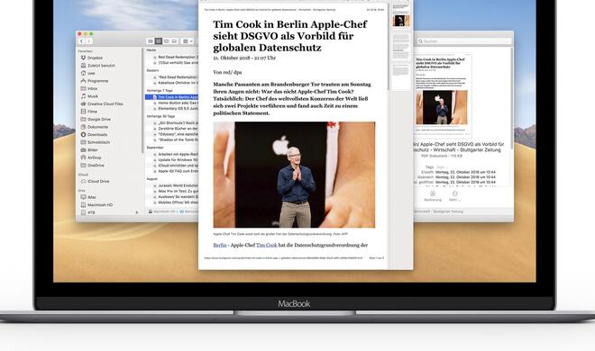 Quick Look wurde in macOS Mojave noch besser