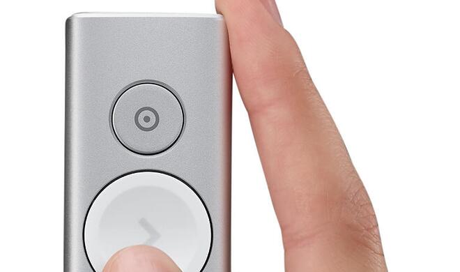 Mit Logitechs Spotlight können Sie wichtige Stellen mit einem Lichtkegel hervorheben.