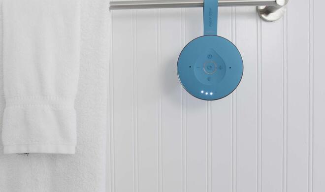 Mit Alexa unter der Dusche singen dank Aqua Dew.