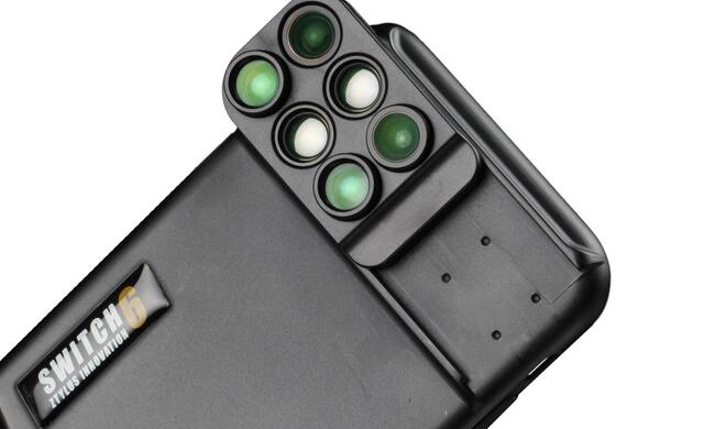 Sechs Linsen für das iPhone rüstet Ztylus nach.