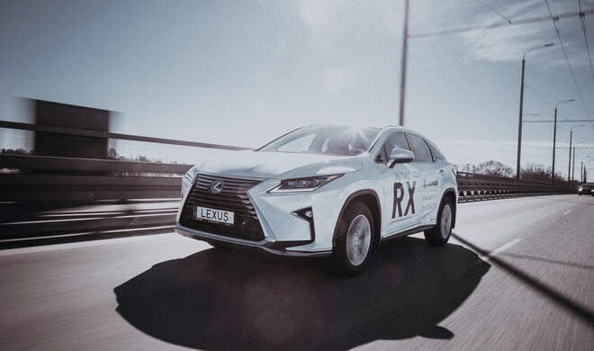 Apple nutzt für die Tests seiner autonomen Technologien SUVs von Lexus