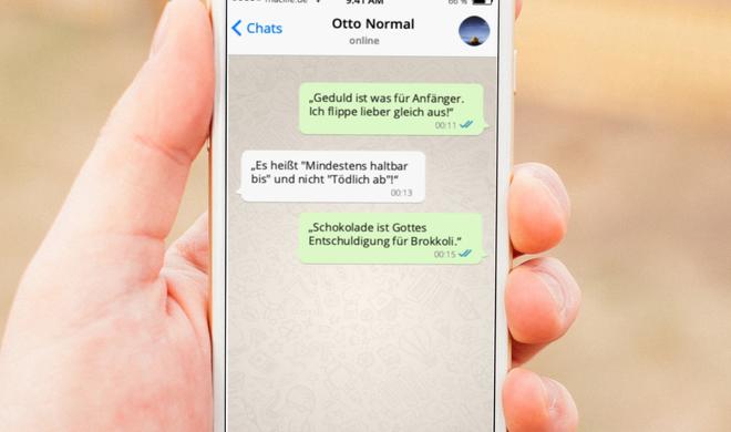 Gegen Die Langweile 33 Lustige Spruche Fur Whatsapp Mac Life