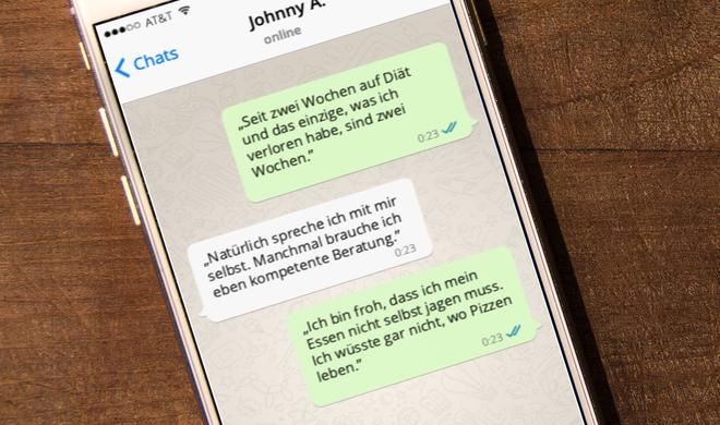 Gegen die Langweile 33 lustige Sprüche für WhatsApp Mac Life