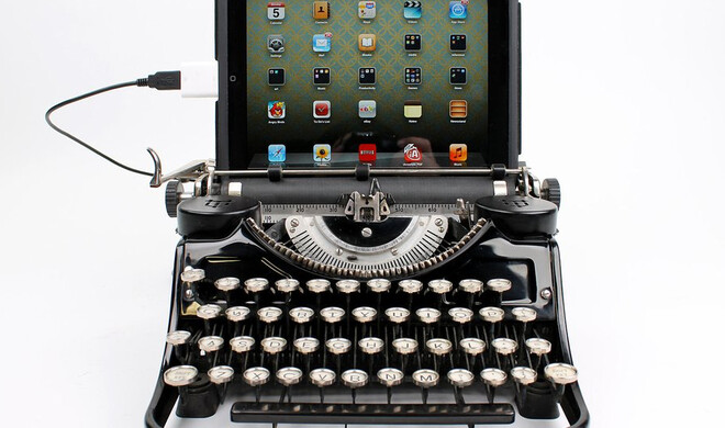 iPad-Schreibmaschine