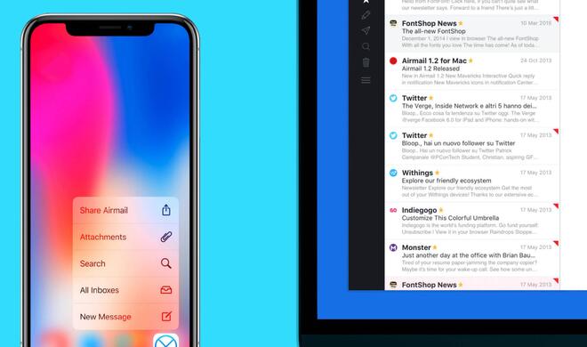 Airmail mit iCloud Sync