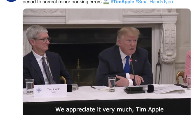 Bei RyanAir nutzt man die Gelegenheit, um auf kostenfreie Namensänderungen hinzuweisen