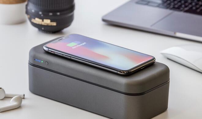 Bentostack Charge: schmuckes Kästchen für gesammeltes Apple-Zubehör.