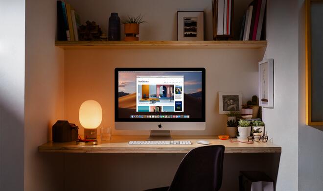 Alles neu? Mitnichten: Rein äußerlich bleibt der iMac auch nach diesem Leistungsdaten-Refresh unverändert - und das seit 2012.