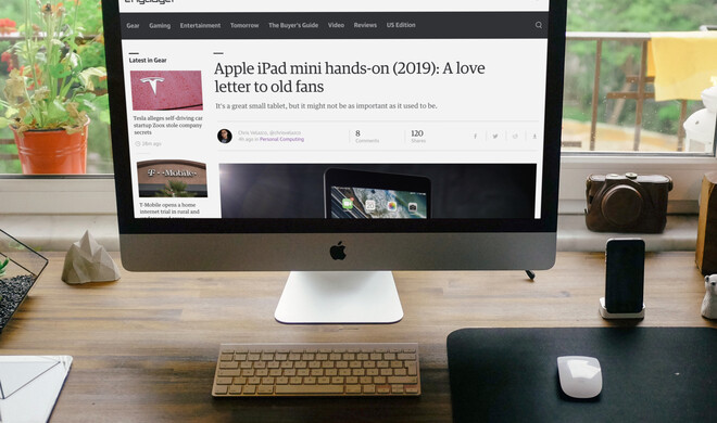 Das iPad mini 5 bei engadget