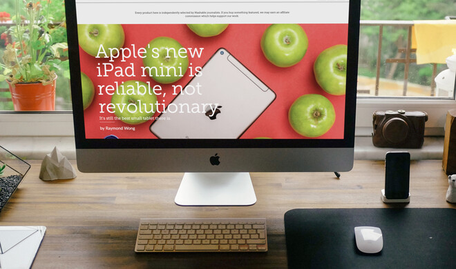 Das iPad mini 5 bei Mashable im Test