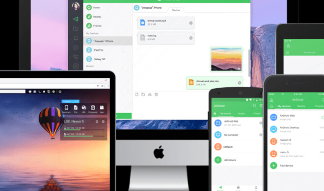 AirDroid hilft beim Dateitausch mit Android-Geräten und mehr