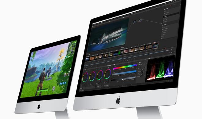 Auch im Jahr 2019 bietet Apple den iMac in den Displaygrößen 21,5 und 27 Zoll an