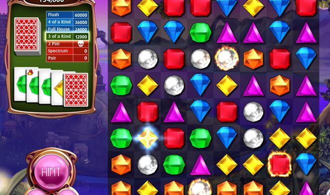 Ein Dauerbrenner: Auf dem Mac macht Bejeweled weiterhin Spaß!