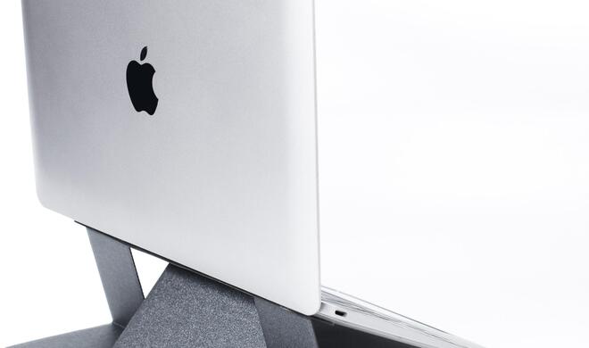 Moft: ein Laptop-Ständer, der immer dabei ist.