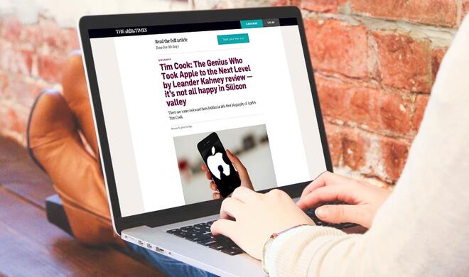 Review zur Biographie Leander Kahneys zu Tim Cook