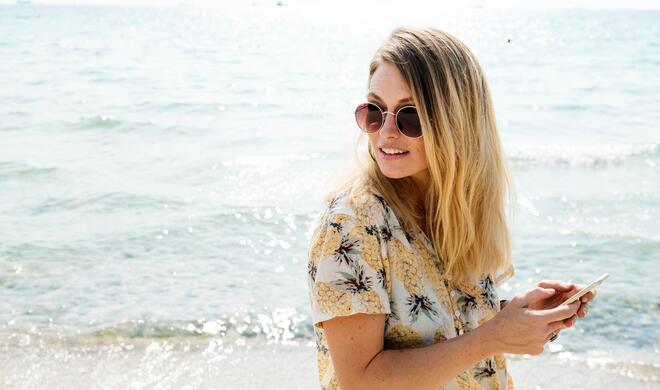 Mit dem iPhone im Urlaub