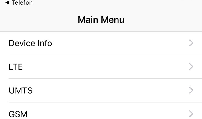 Auskunft über das Mobilfunknetz