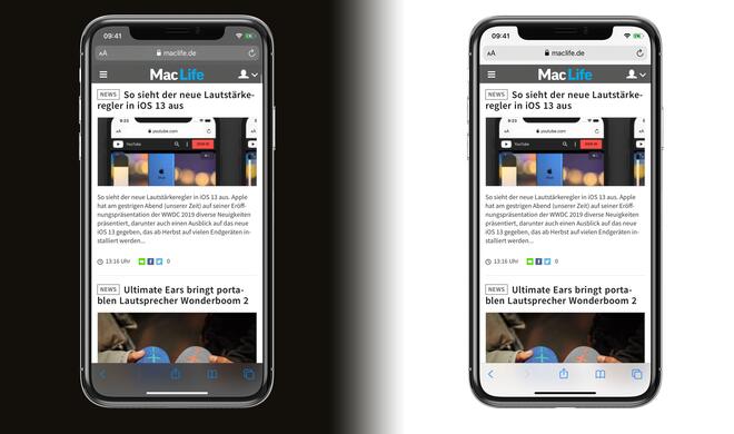 Bei Safari ist der Unterschied aktuell nur wenig spürbar