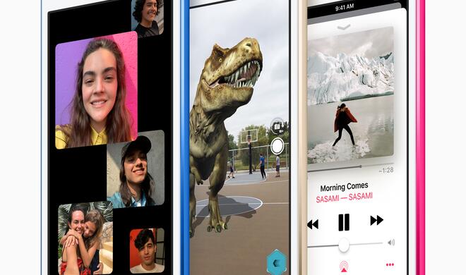 Nur der allerneuste iPod touch unterstützt iOS 13