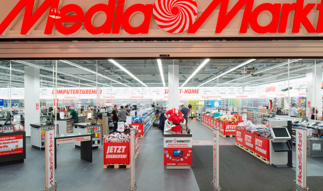 Ladengeschäft von Media Markt
