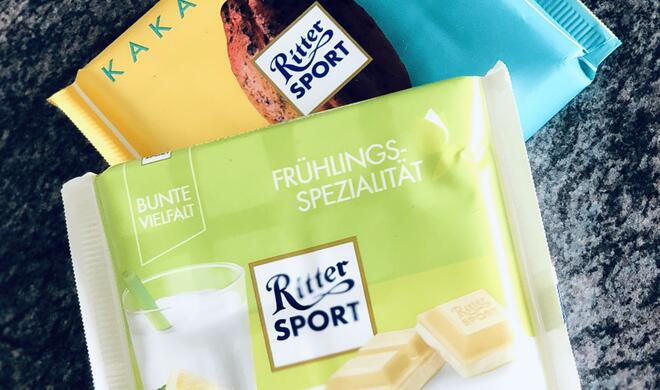 Kennen Sie die „Ritter Sport“-Werbung?